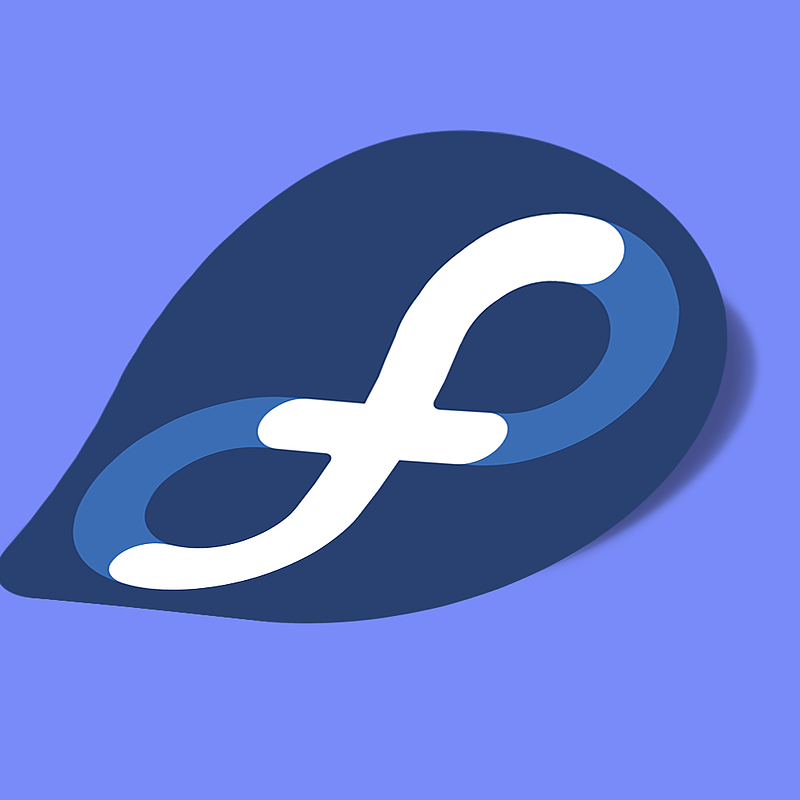 استیکر fedora