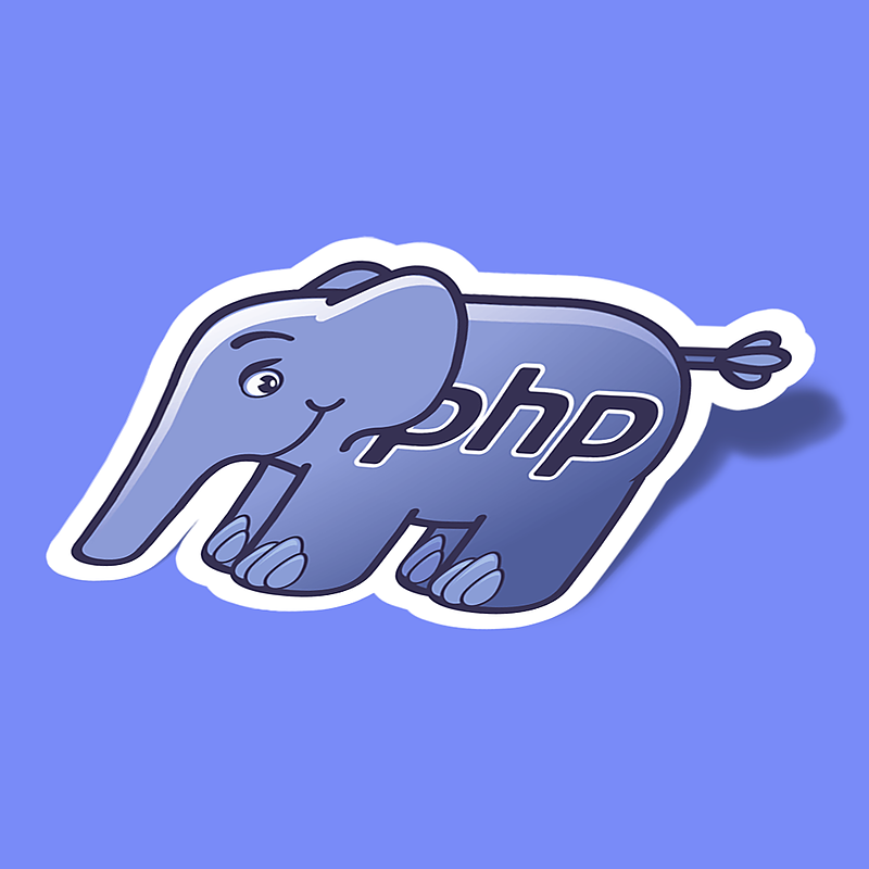 استیکر php elephant