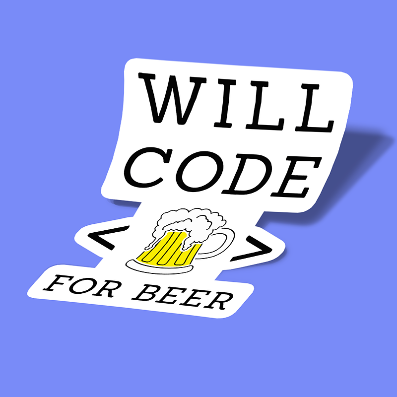 will code for beer