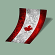 کارت استیکر Canada