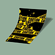 کارت استیکر Caution