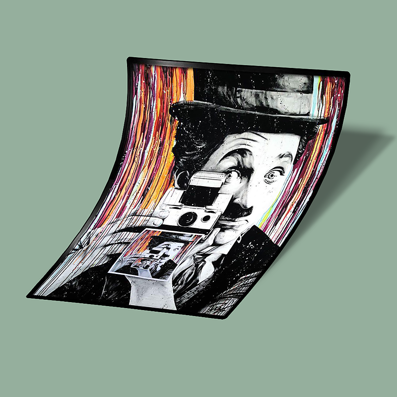 کارت استیکر Charlie Chaplin