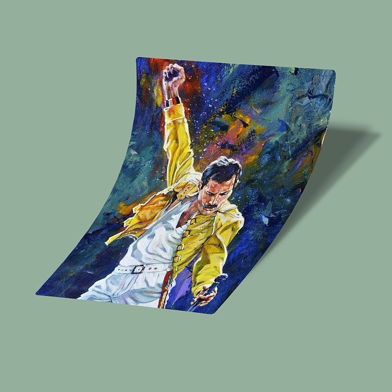 کارت استیکر Freddie Mercury