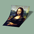 کارت استیکر Mona Lisa