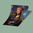 کارت استیکر New Mona