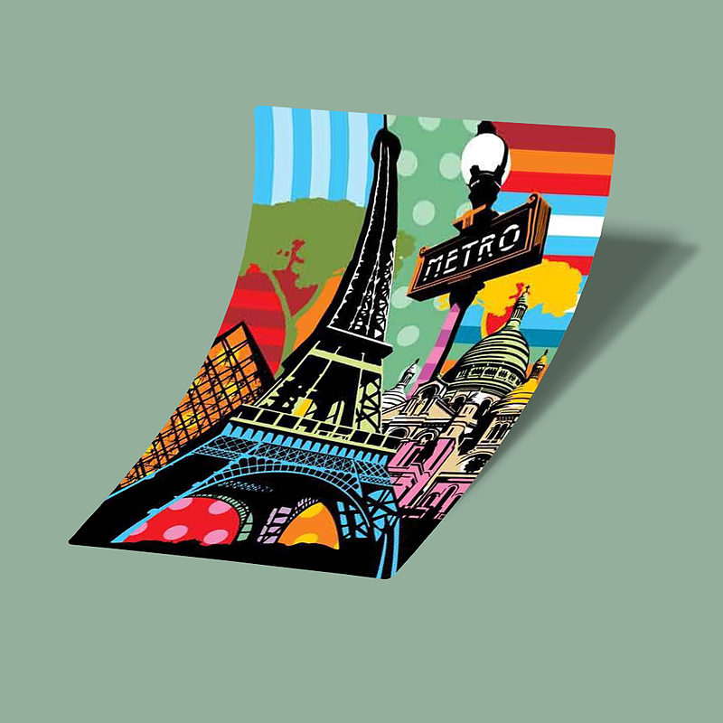 کارت استیکر Paris