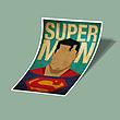 کارت استیکر Superman2