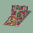 کارت استیکر Visual arts 2