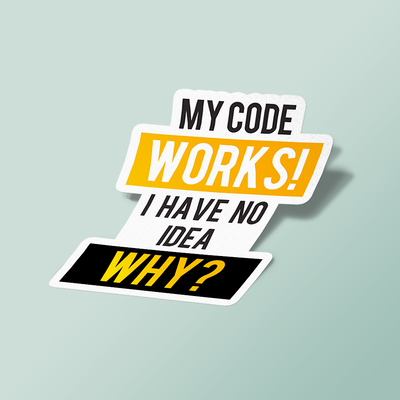 استیکر my code works