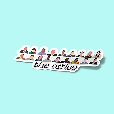 استیکر The Office Characters