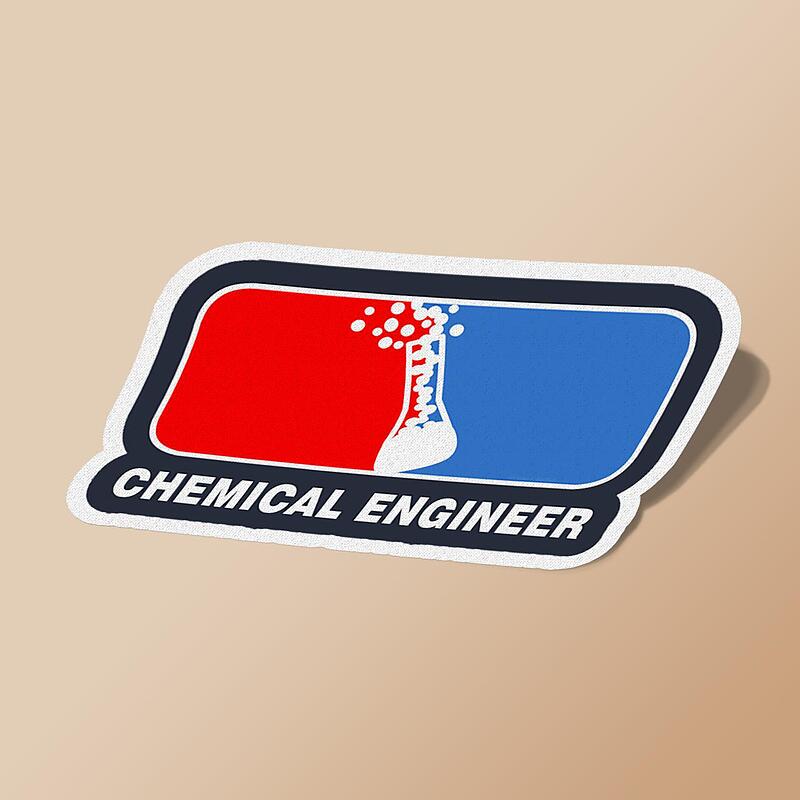 استیکر Chemical Engineer League