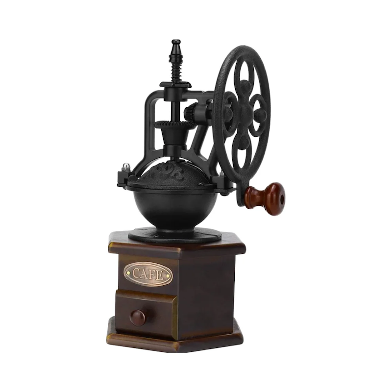 آسیاب قهوه کلاسیک چوب و چدن