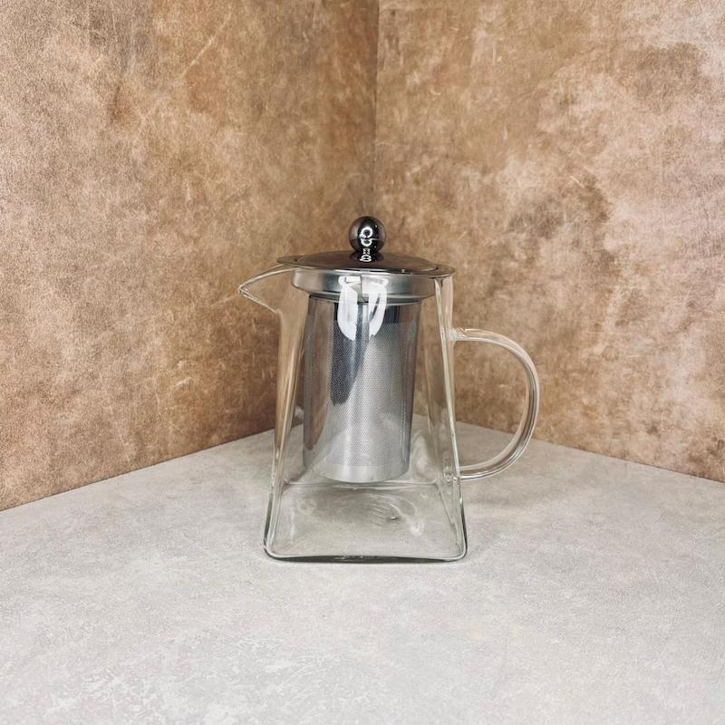 قوری دمنوش پیرکس مربع 750 میل