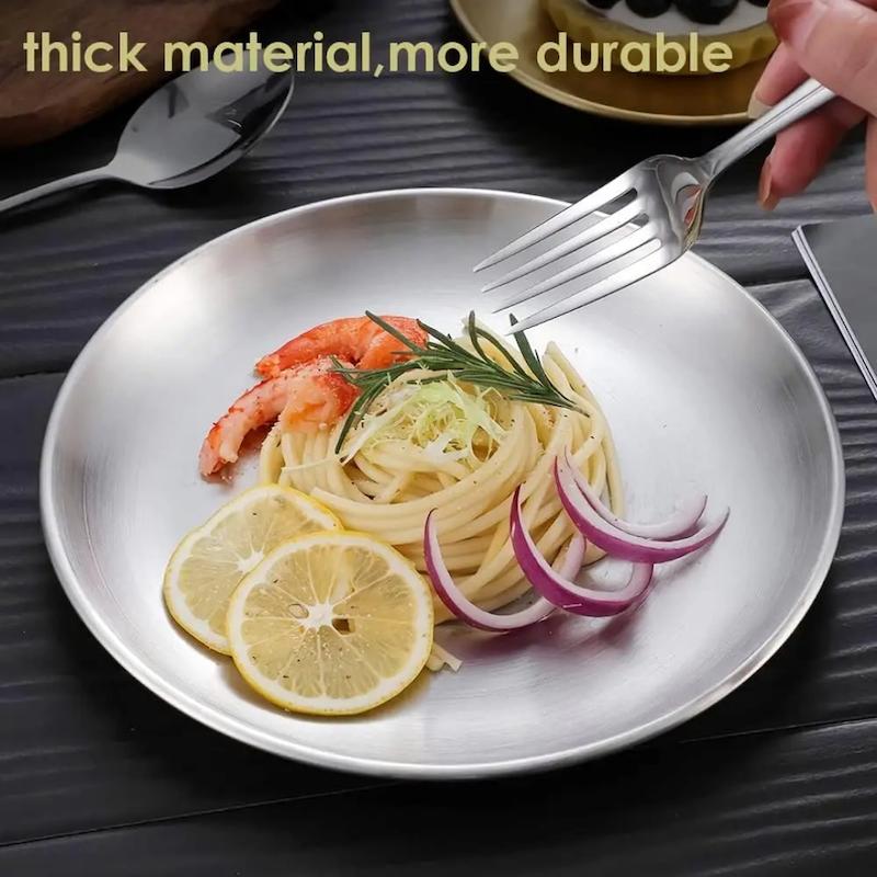 بشقاب رست استیل ۴ سایز