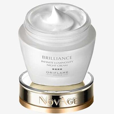 کرم شب برلیانس نوایج اوریفلیم NOVAGE Brilliance Night Cream Oriflame کد 35745