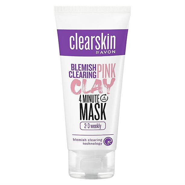 ماسک صورت Clearskin Pink Clay 75 میلی لیتر کد 85378 برند آون Avon  ارسال کالا از ترکیه دو هفته کاری