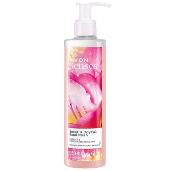 صابون مایع Senses Sweet & Joyful 250 میلی لیتر کد 98567برند آون Avon 