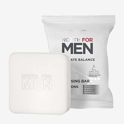 صابون آلتیمیت بالانس مردانه نورث فورمن اوریفلیم North For Men Oriflame کد 43929