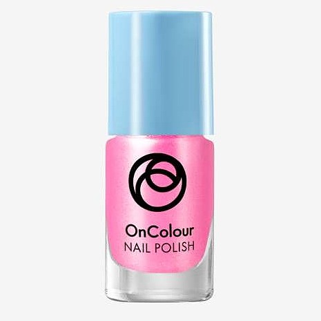 لاک ناخن اوریفلیم مدل OnColour کد Polar Pink 45942