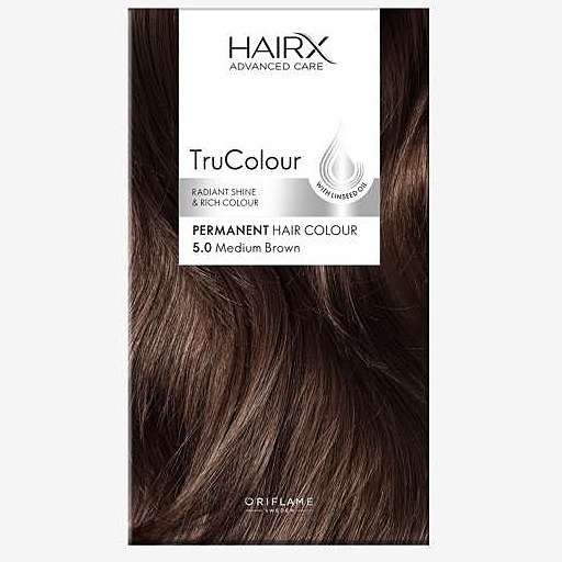 رنگ موی دائمی اوریفلیم مدل HairX TruColour کد 41559