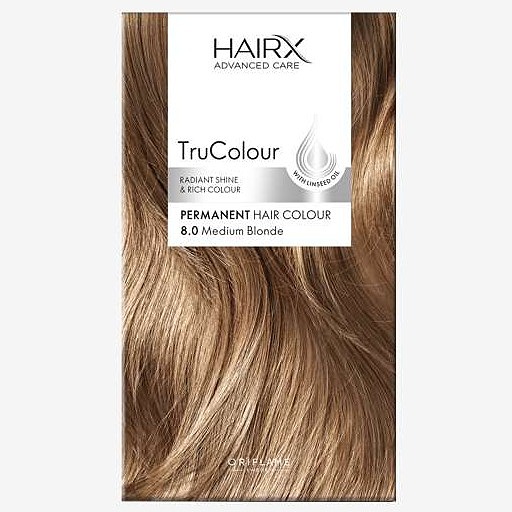 رنگ موی دائمی اوریفلیم مدل HairX TruColour کد 41569