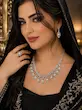 نیم ست جواهری مروارید