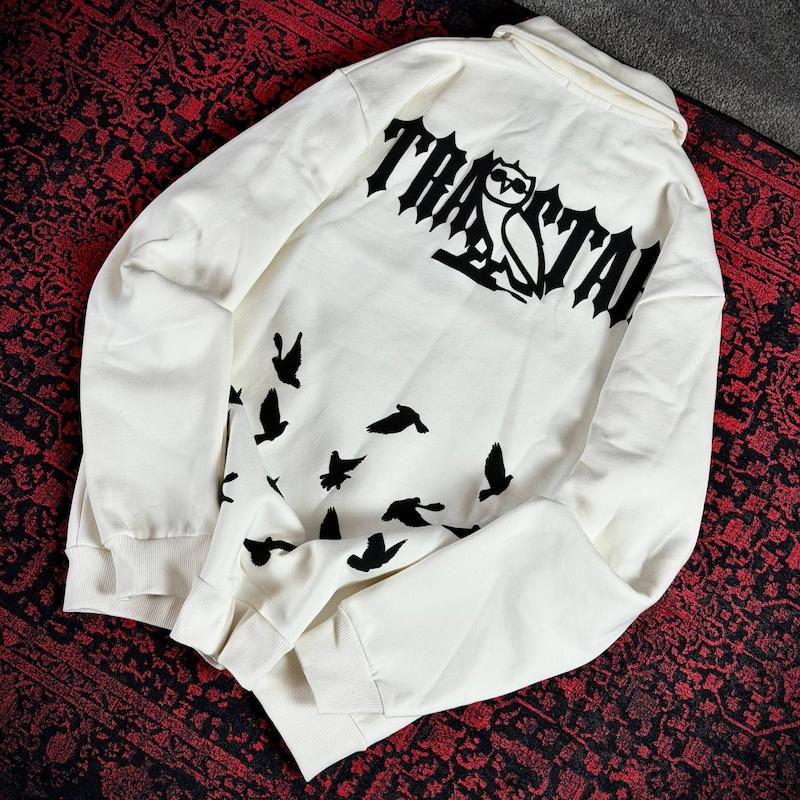 دورس نیم زیپ TRAP STAR سفید