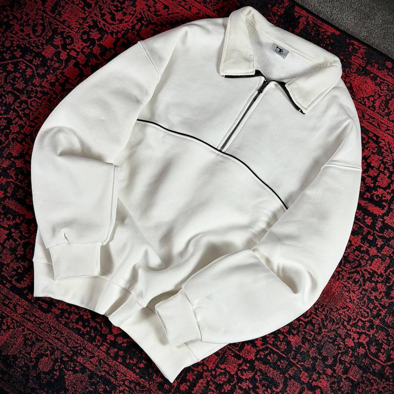 دورس نیم زیپ1 سفید