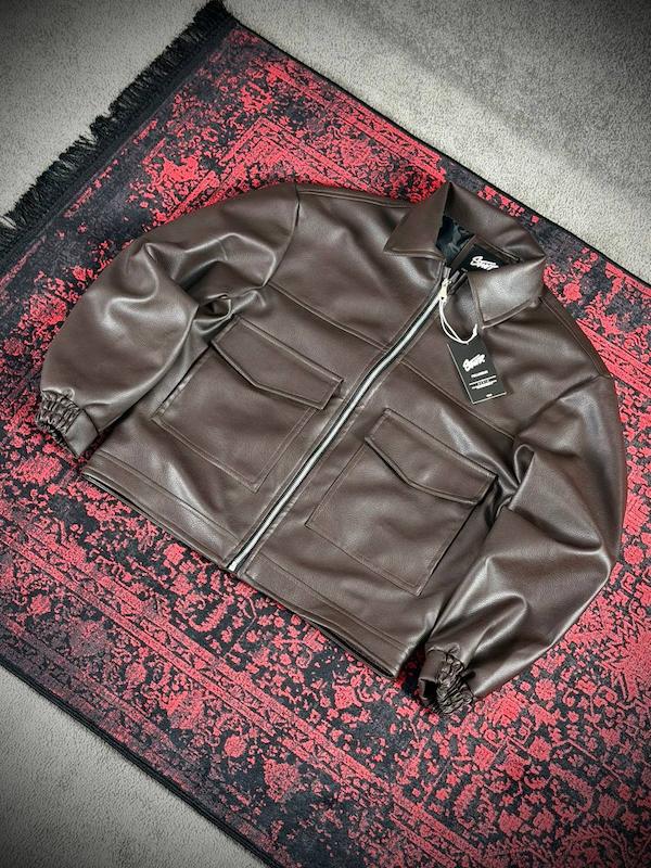 جَکِت قهوه ای