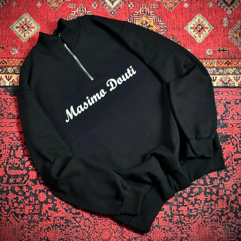 دورس1 نیم زیپ Masima Dauti مشکی