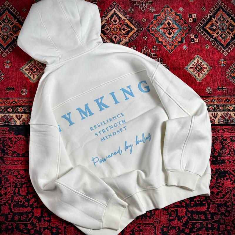 هودی GYMKING سفید