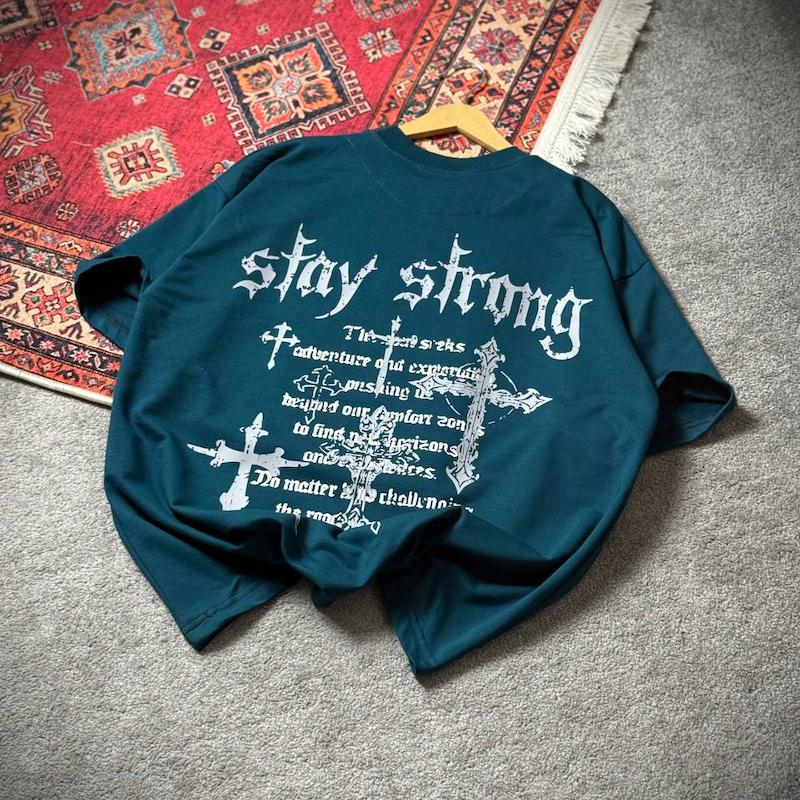 تیشرت1 stay strang کله غازی