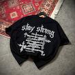 تیشرت1 stay strang مشکی