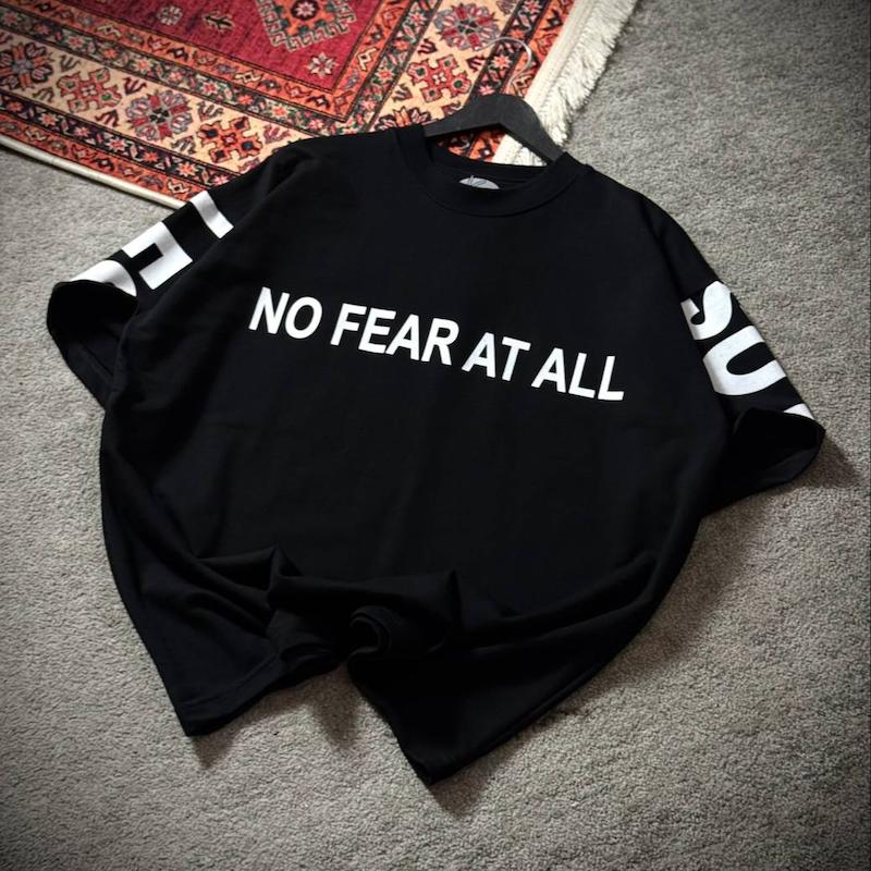 تیشرت1 NO FEAR AT ALL مشکی
