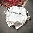 تیشرت1 NO FEAR AT ALL سفید