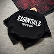 ست تیشرت و شلوارک ESSENTIALS مشکی