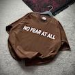 تیشرت1 NO FEAR AT ALL موکا