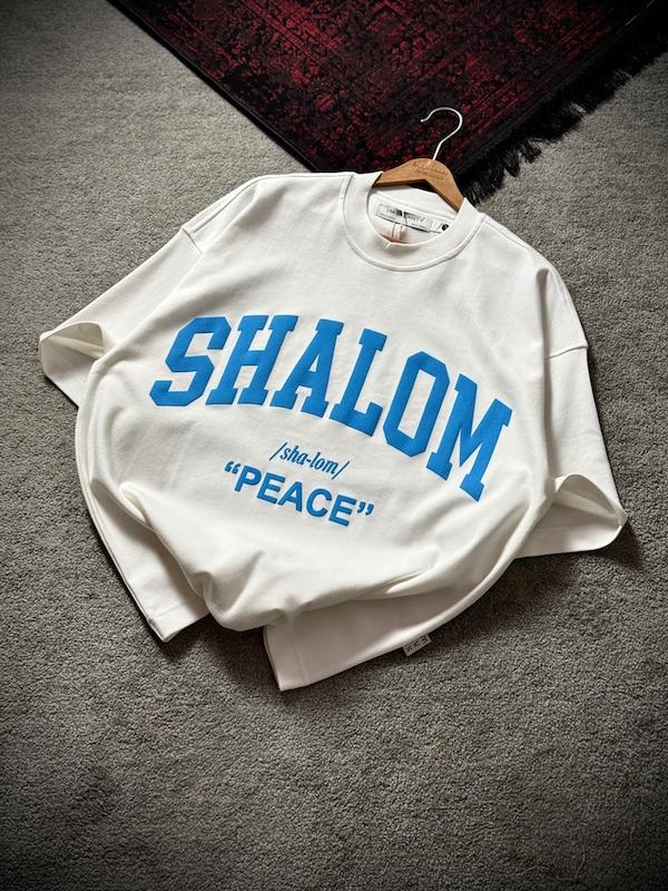 تیشرت SHALOM سفید