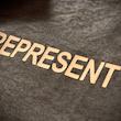 پیراهن سیلک REPRESENT موکا
