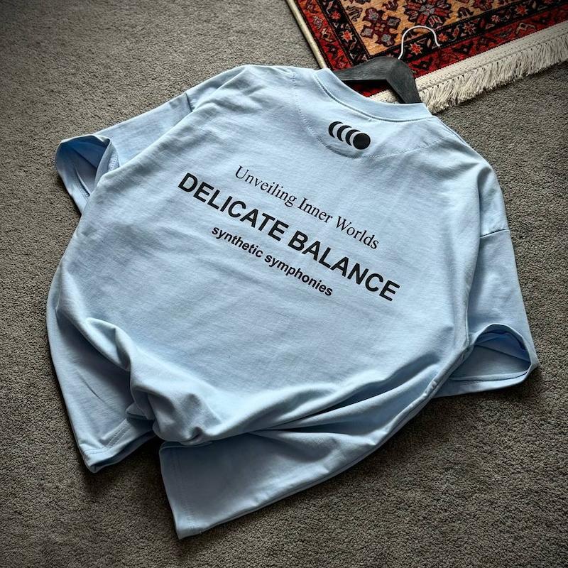 تیشرت1 Balance آبی