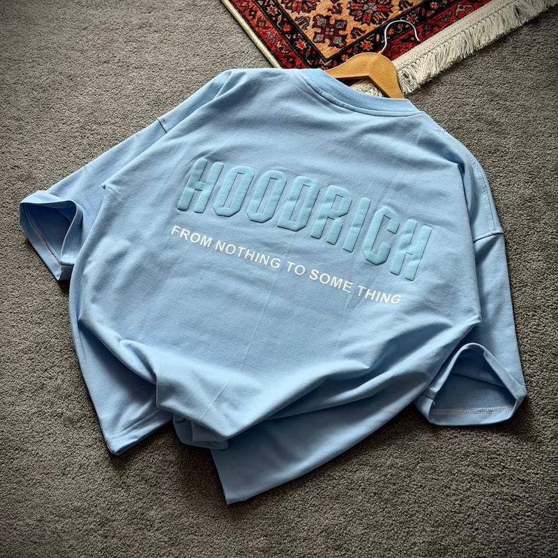 تیشرت HoodRich آبی