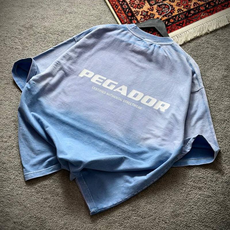 تیشرت PEGADOR جدید1 آبی فید