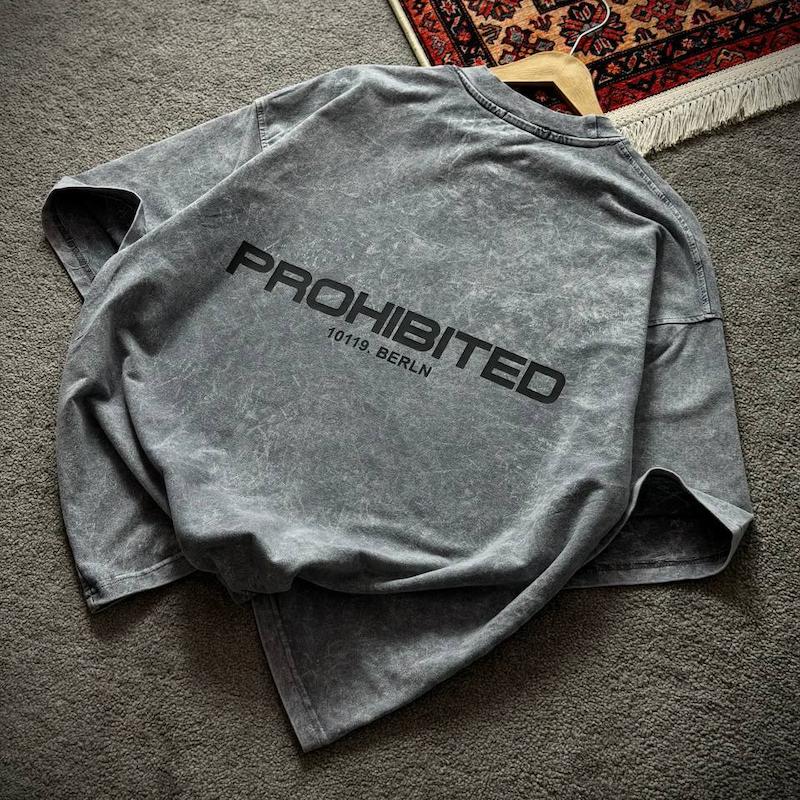 تیشرت Prohibited طوسی