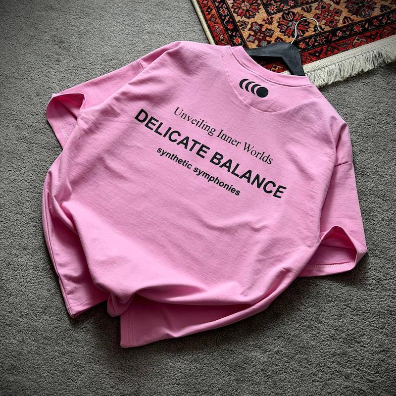 تیشرت1 Balance صورتی 