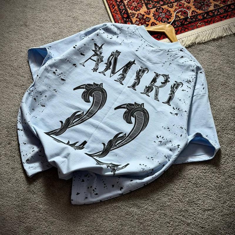 تیشرت1 22Amiri آبی
