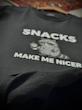 تیشرت1 snacks مشکی