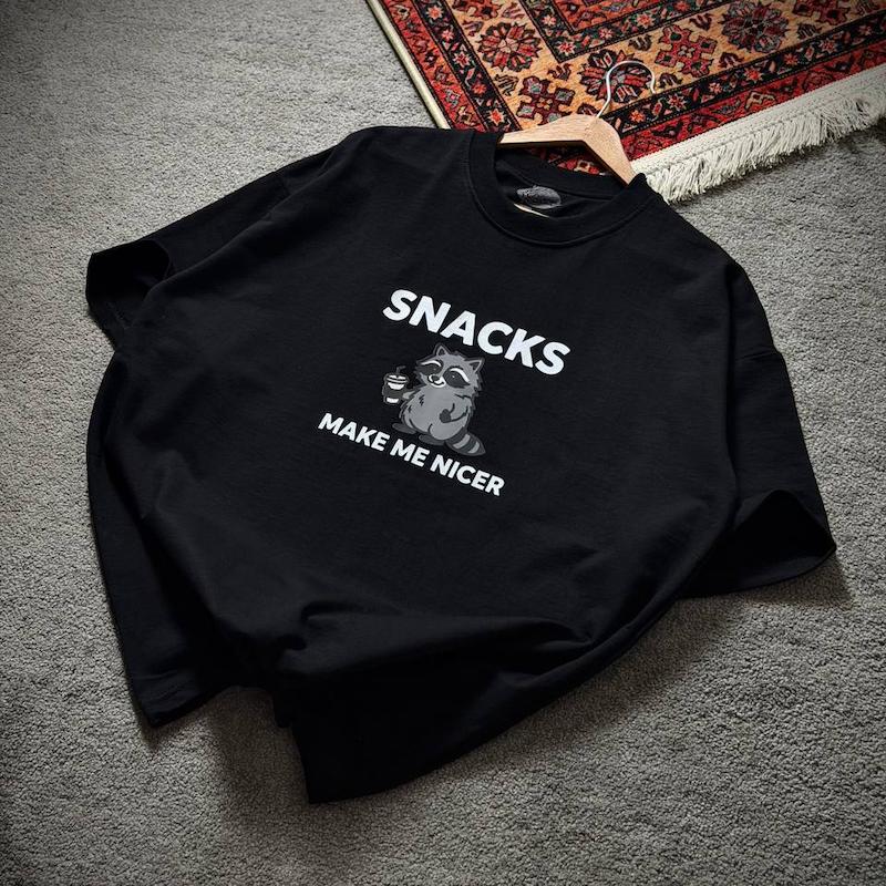 تیشرت1 snacks مشکی