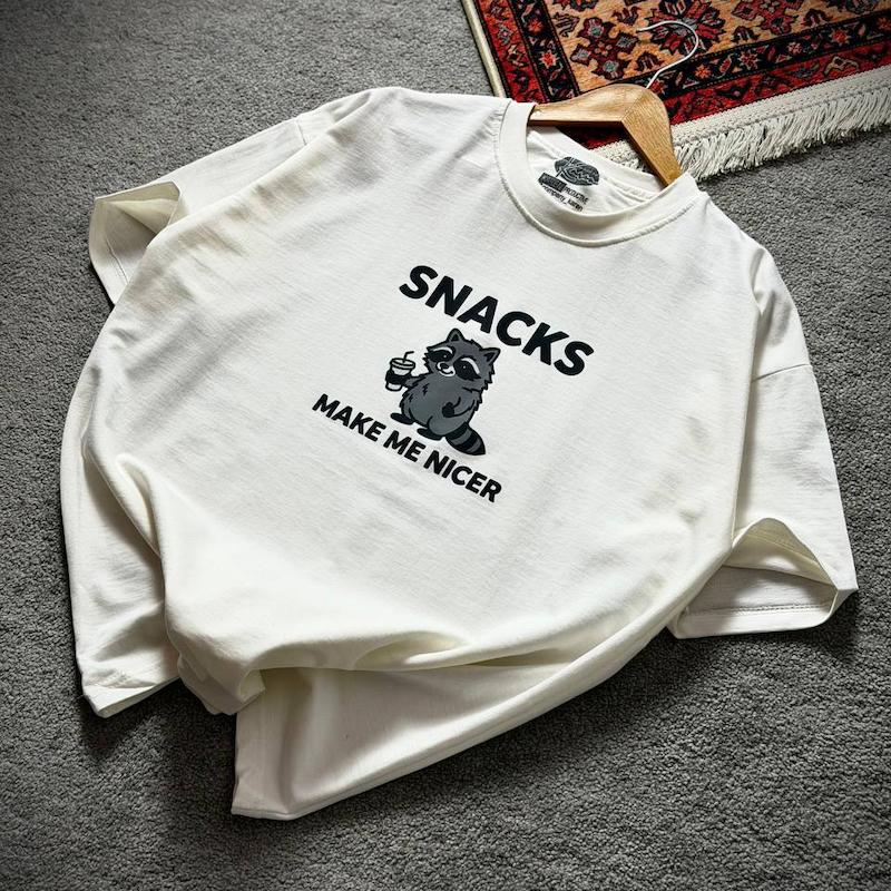 تیشرت1 snacks سفید
