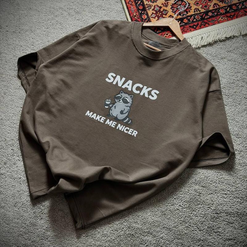 تیشرت1 snacks خاکی