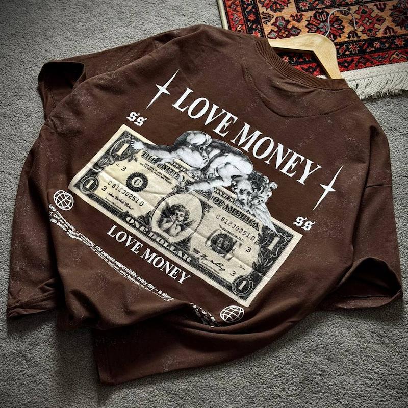 تیشرت1 love money موکا